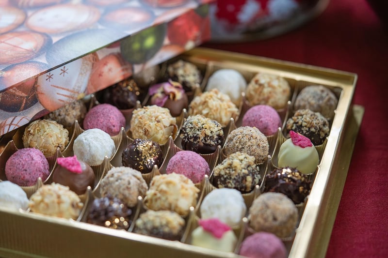 Black Pepper Chocolate Truffles